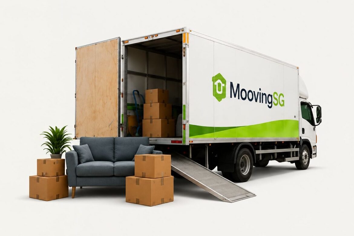 Storage and Moving Package Truck